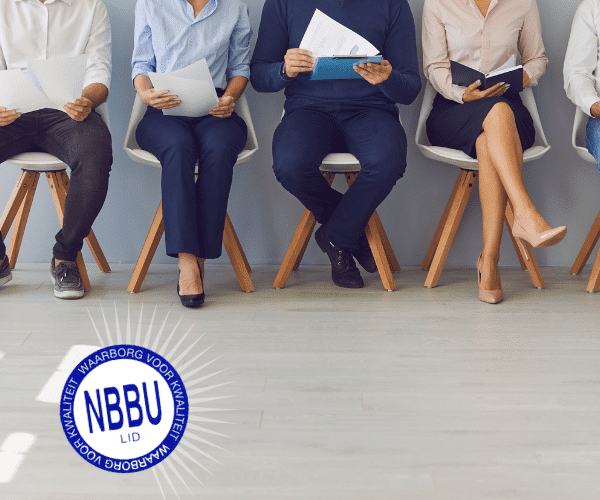 People checking there cv's while awaiting a job interview